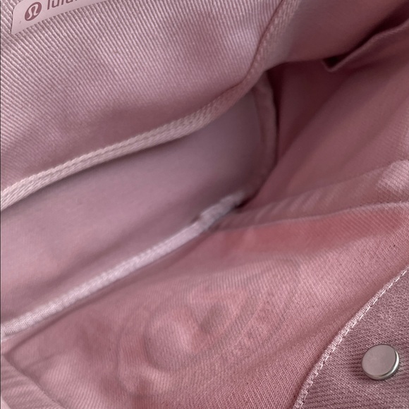 Lululemon Daily Multi-Pocket Mini Canvas Tote Bag 6.5L - mink berry light ivory - Picture 8 of 15